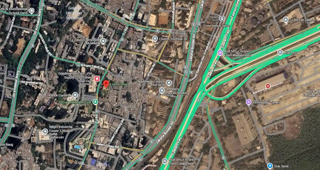 Lodha Aureus Sewri Directions